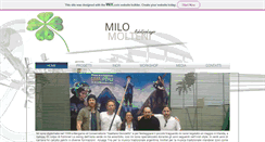 Desktop Screenshot of milomolteni.it